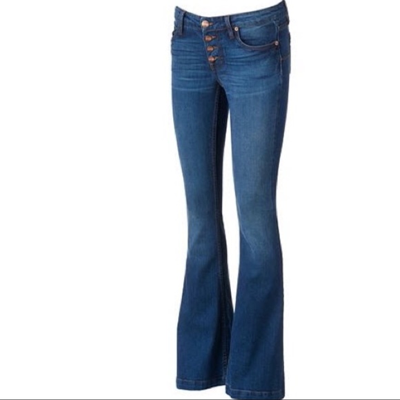 Underground Soul skinny flare Jeans Sz 5 - Picture 1 of 4